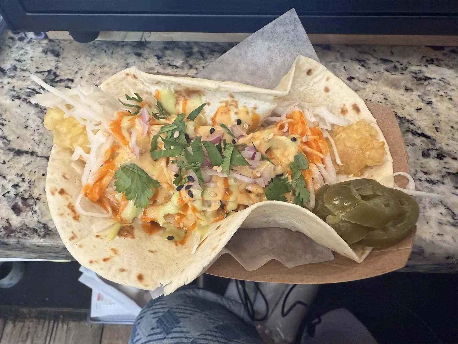 Taco at Coreanos Allston, a Korean Restaurant in Boston